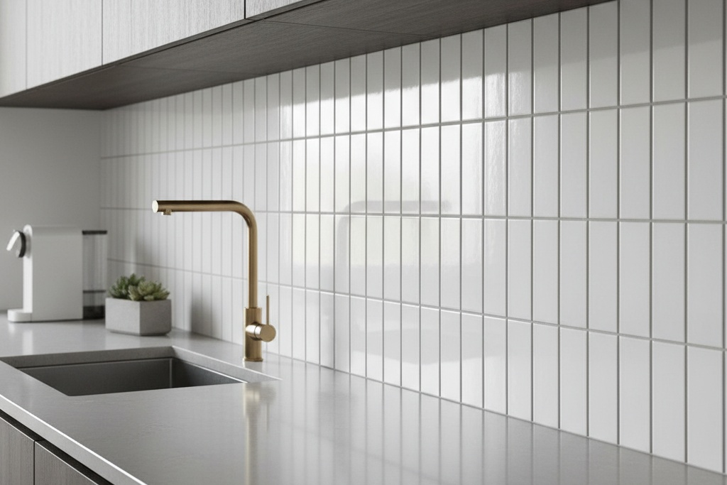 Vertical Stacked Subway Tile Get A $1 Tile Sample